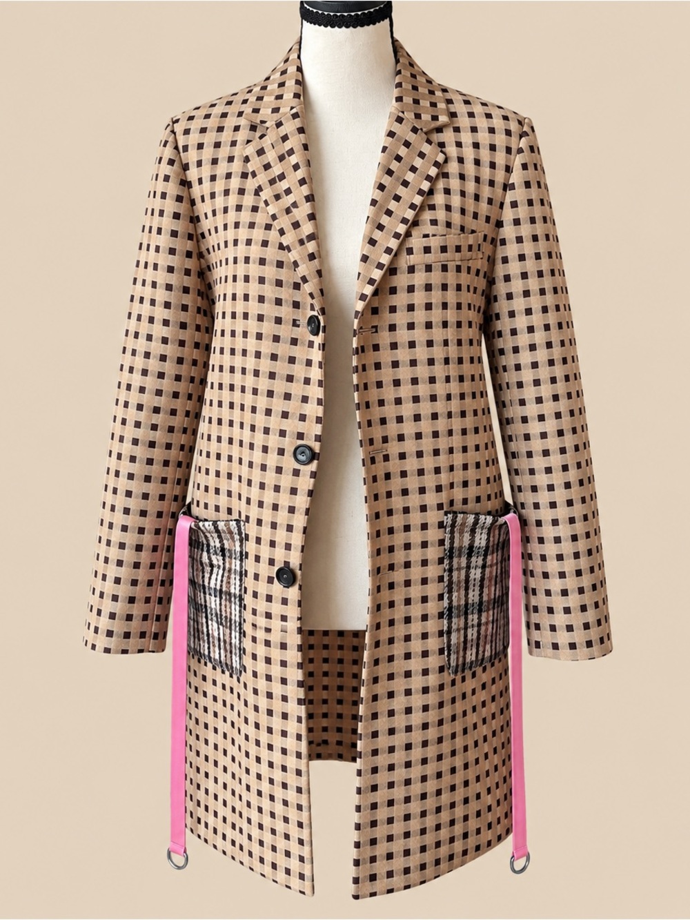 Avant Garde Maximalist Slow Fashion Coat Alex S Yu M